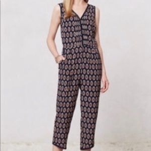 Anthropologie Lilka Patterned Jumpsuit 🍂